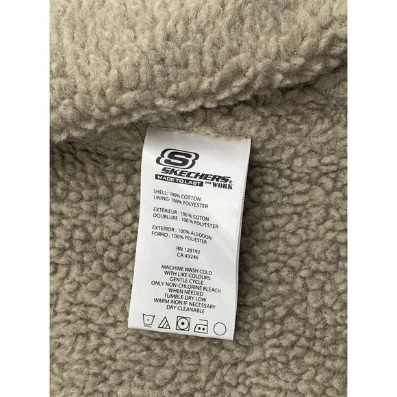 Skechers Made to Wear for Work Vest with Fleece Lining‎ Size XXL - Picture 6 of 6